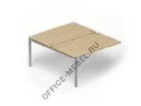 Стол «Bench» с креплением к тумбе с 4 пластиковыми заглушками LVRU13.1816-1 на Office-mebel.ru