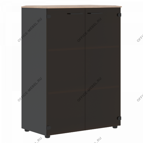 Шкаф со стеклянными дверьми JMC 85.2 на Office-mebel.ru