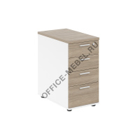 Тумба приставная с 4 ящ. с замком MX.401 на Office-mebel.ru