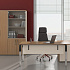 Шкаф закрытый со стеклом МХ2578 на Office-mebel.ru 2