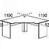 Стол рабочий угловой Karstula F0165 на Office-mebel.ru 1