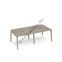 Стол для переговоров с кабель-каналом WOOD ТМ В2 153-2 на Office-mebel.ru