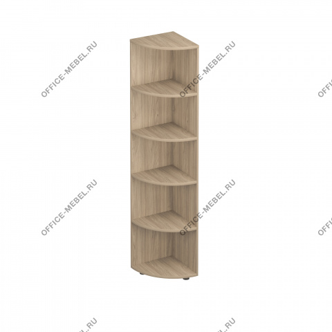 Стеллаж угловой левый 345 на Office-mebel.ru