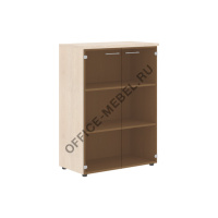 Шкаф со стеклянными дверьми и топом XMC 85.2 на Office-mebel.ru