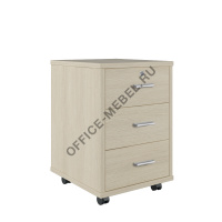 Тумба подкатная 3 ящика TRD29630301 на Office-mebel.ru