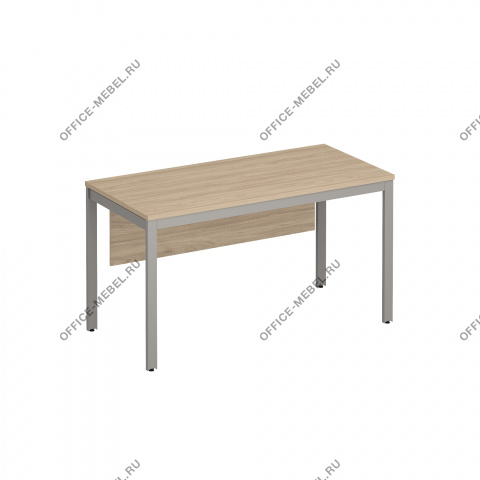 Стол письменный на металлокаркасе МП2 с экраном ДСП ФР 158 на Office-mebel.ru