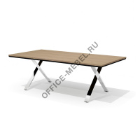 Стол для переговоров на металлическом каркасе Kv-220k	 на Office-mebel.ru