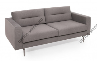 ТЕНО/TENO 2м диван, ткань, Romeo ТЕМНО-БЕЖЕВЫЙ/ПОЛИР TENO 2 Romeo Aura 3 Taupe на Office-mebel.ru