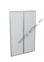 Двери для шкафа высокие стекло Blackwood 19551 A на Office-mebel.ru