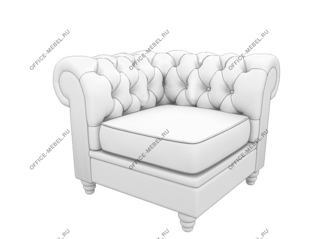 Мягкая мебель для офиса Модуль дивана угловой ChL-C на Office-mebel.ru
