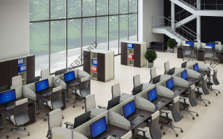 Rio System - Офисная мебель для персонала светлого декора светлого декора на Office-mebel.ru