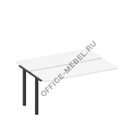 Секция стола рабочей станции на металлокаркасе А1 БГ 175.1-1 БП на Office-mebel.ru