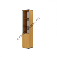 Шкаф узкий комбинированный А-24.0 на Office-mebel.ru