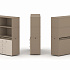 Набор №10. Тумба двойная с надставкой высокой ES.NB.2V-10 на Office-mebel.ru 1