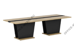 Стол переговоров 2,8м 2*TAU701.ANT на Office-mebel.ru