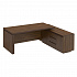 Стол руководителя на опорной тумбе МК 136-2 на Office-mebel.ru 1