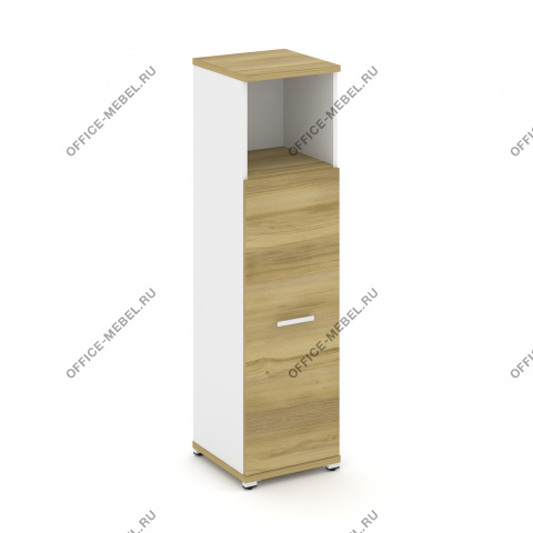 Шкаф одна узкая секция, 4 ниши ( фасад ЛДСП, 3 ниши ) CN.STU-413 на Office-mebel.ru