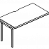 Секция стола рабочей станции каркас МТ 1 скос МР Б1 023.02-1 на Office-mebel.ru 1