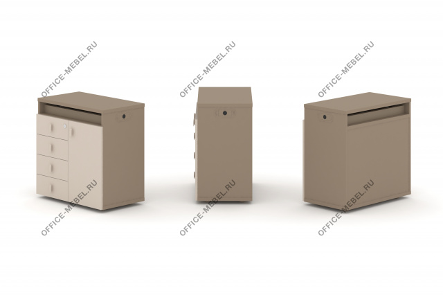 Набор №2. Тумба одиночная с топом	ES.NB.1T-2			  на Office-mebel.ru