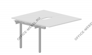 Составной стол на 2 рабочих места UNN2TPV12 на Office-mebel.ru