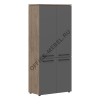 Шкаф с глухими средними и малыми дверьми Enio MHC 85.3 на Office-mebel.ru