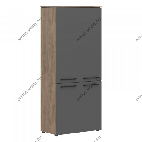 Шкаф с глухими средними и малыми дверьми Enio MHC 85.3 на Office-mebel.ru
