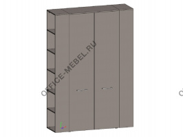 Гардероб с боковыми стеллажами JNO933.U727 на Office-mebel.ru