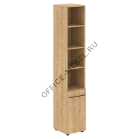 Шкаф колонка с глухой малой дверью на Office-mebel.ru