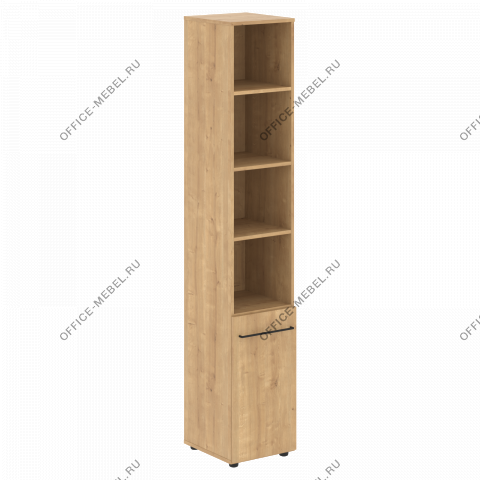 Шкаф колонка с глухой малой дверью на Office-mebel.ru
