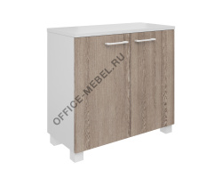 Шкаф книжный низкий закрытый Alba AL-2.0+4.0 на Office-mebel.ru