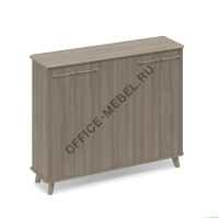 Шкаф средний закрытый греденция ТМ 353 на Office-mebel.ru