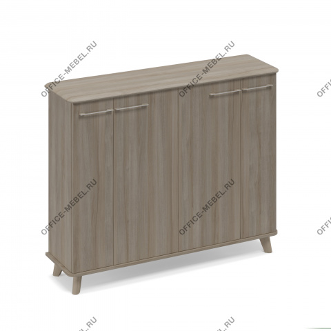 Шкаф средний закрытый греденция ТМ 353 на Office-mebel.ru