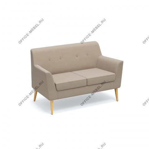 Мягкая мебель для офиса Диван 2-местный Кт/2/ на Office-mebel.ru