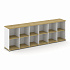 Стеллаж шесть узких секций, 2 ниши CN.STU-260 на Office-mebel.ru 1