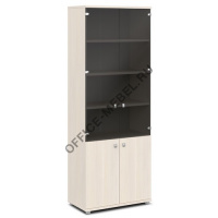 Шкаф со стеклом V-634 на Office-mebel.ru