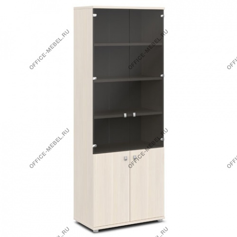 Шкаф со стеклом V-634 на Office-mebel.ru