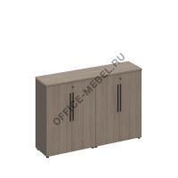 Шкаф для документов средний (стенка из 2х шкафов) РС 327 на Office-mebel.ru