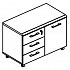 Тумба под оргтехнику топ МДФ МР 261 на Office-mebel.ru 1