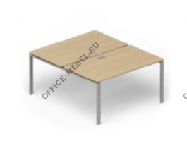 Стол «Bench» с врезным блоком LVRU11.2016-2 на Office-mebel.ru