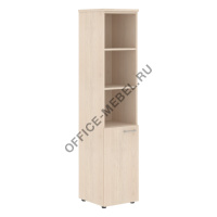 Шкаф колонка с глухой малой дверью и топом XHC 42.5 R на Office-mebel.ru