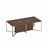 Стол для переговоров 2-секционный ВЛ 103 на Office-mebel.ru 1