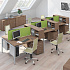 Стол рабочий двухместный 2298 на Office-mebel.ru 4
