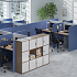 Модуль приставной 4 ячейки LK.PM-4 на Office-mebel.ru 2