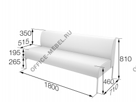 Секция 3-местная Brd3 на Office-mebel.ru