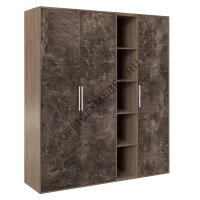 Шкаф высокий 3 створки, с нишей BTN36152442 на Office-mebel.ru
