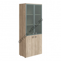 Шкаф для бумаг со стеклом в алюминиевой раме SOL29752005 на Office-mebel.ru