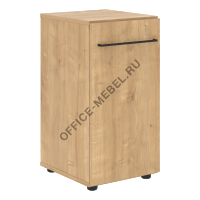 Шкаф колонка с глухой малой дверью на Office-mebel.ru