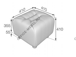 Пуф P-p на Office-mebel.ru
