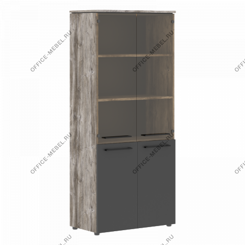 Шкаф для документов стекл.двери MHC 85.2 1 на Office-mebel.ru