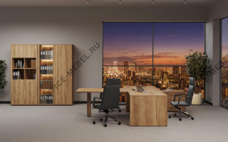 Касл - Кабинеты руководителя из материала Ткань из материала Ткань на Office-mebel.ru